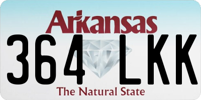 AR license plate 364LKK