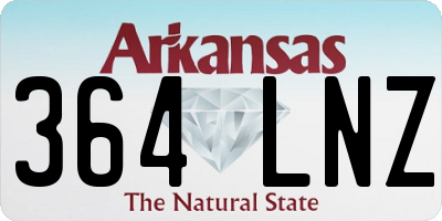AR license plate 364LNZ
