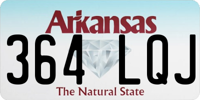 AR license plate 364LQJ