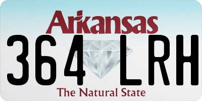 AR license plate 364LRH