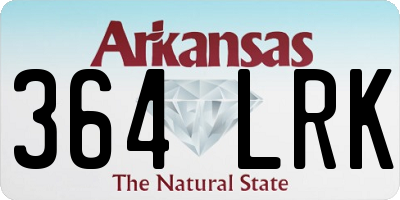 AR license plate 364LRK