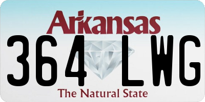 AR license plate 364LWG