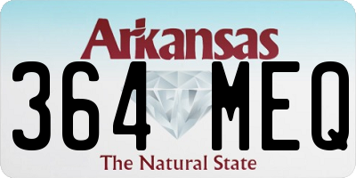 AR license plate 364MEQ