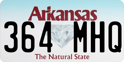 AR license plate 364MHQ