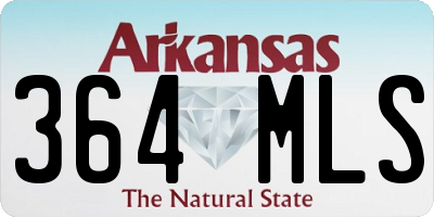AR license plate 364MLS