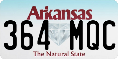AR license plate 364MQC