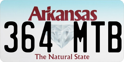 AR license plate 364MTB