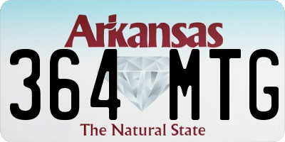 AR license plate 364MTG