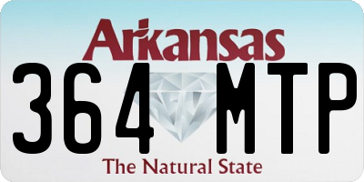 AR license plate 364MTP