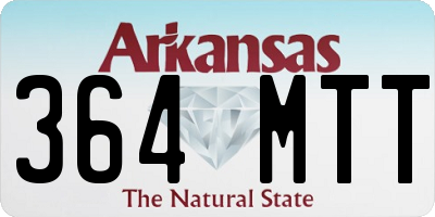 AR license plate 364MTT