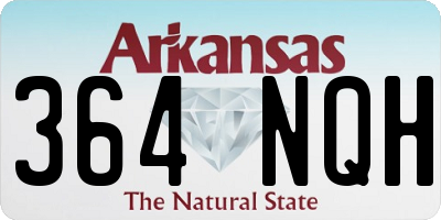 AR license plate 364NQH