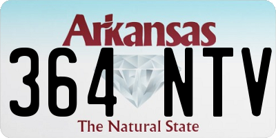 AR license plate 364NTV