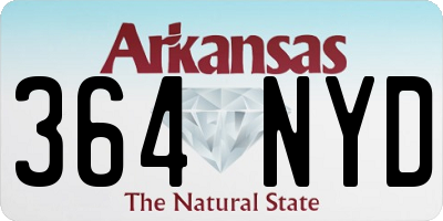 AR license plate 364NYD