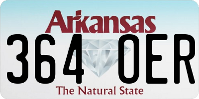 AR license plate 364OER
