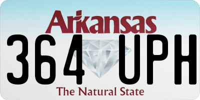 AR license plate 364UPH