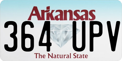 AR license plate 364UPV