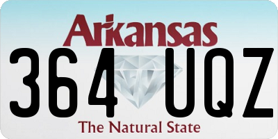 AR license plate 364UQZ