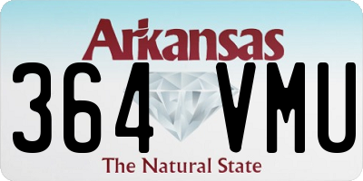 AR license plate 364VMU