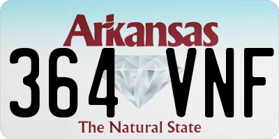 AR license plate 364VNF