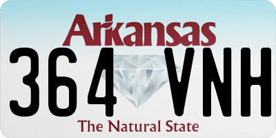 AR license plate 364VNH