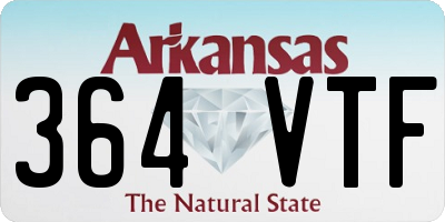 AR license plate 364VTF
