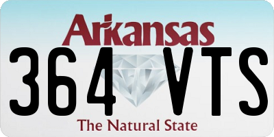 AR license plate 364VTS