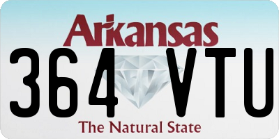 AR license plate 364VTU