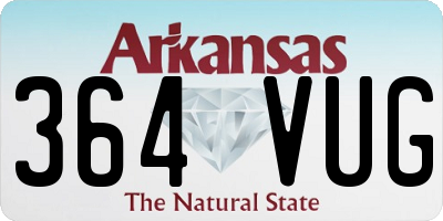 AR license plate 364VUG