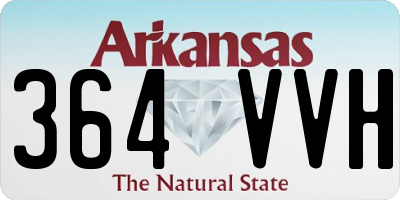 AR license plate 364VVH