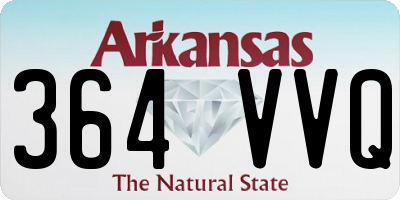 AR license plate 364VVQ