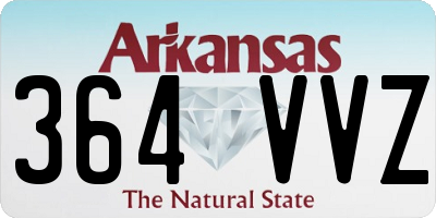 AR license plate 364VVZ