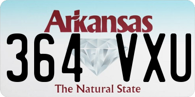AR license plate 364VXU