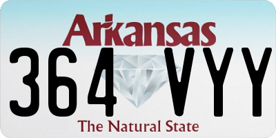 AR license plate 364VYY