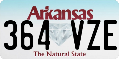 AR license plate 364VZE