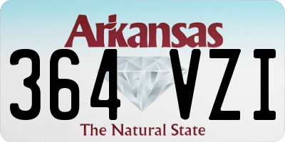 AR license plate 364VZI
