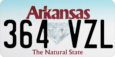 AR license plate 364VZL