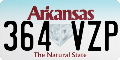 AR license plate 364VZP