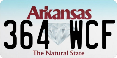 AR license plate 364WCF