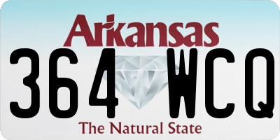 AR license plate 364WCQ