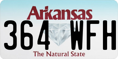 AR license plate 364WFH