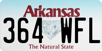 AR license plate 364WFL