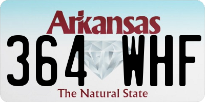 AR license plate 364WHF