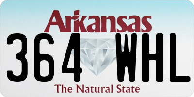 AR license plate 364WHL