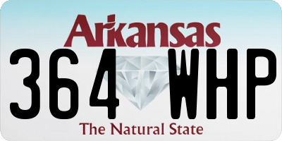 AR license plate 364WHP