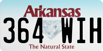 AR license plate 364WIH