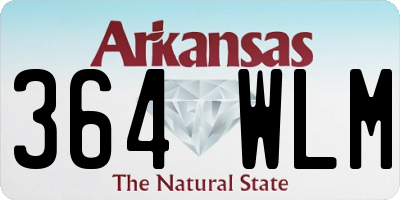 AR license plate 364WLM