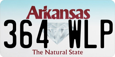 AR license plate 364WLP