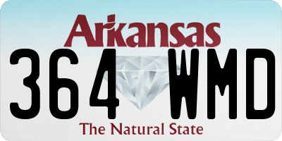 AR license plate 364WMD