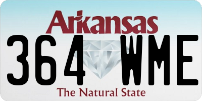 AR license plate 364WME