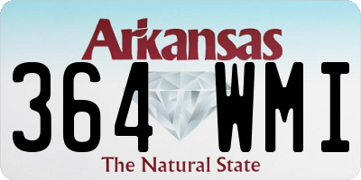 AR license plate 364WMI
